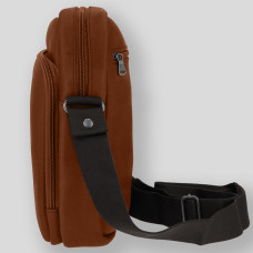 Ateliers Fourès Baroudeur Crossbody Pouch Pélops F9328 Tawny