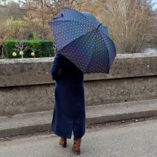 Happy Rain Automatic Umbrella for Women Rainbow Dots