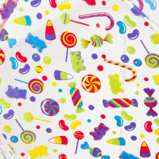 Isotoner Children's Dome Manual PVC Candy Umbrella