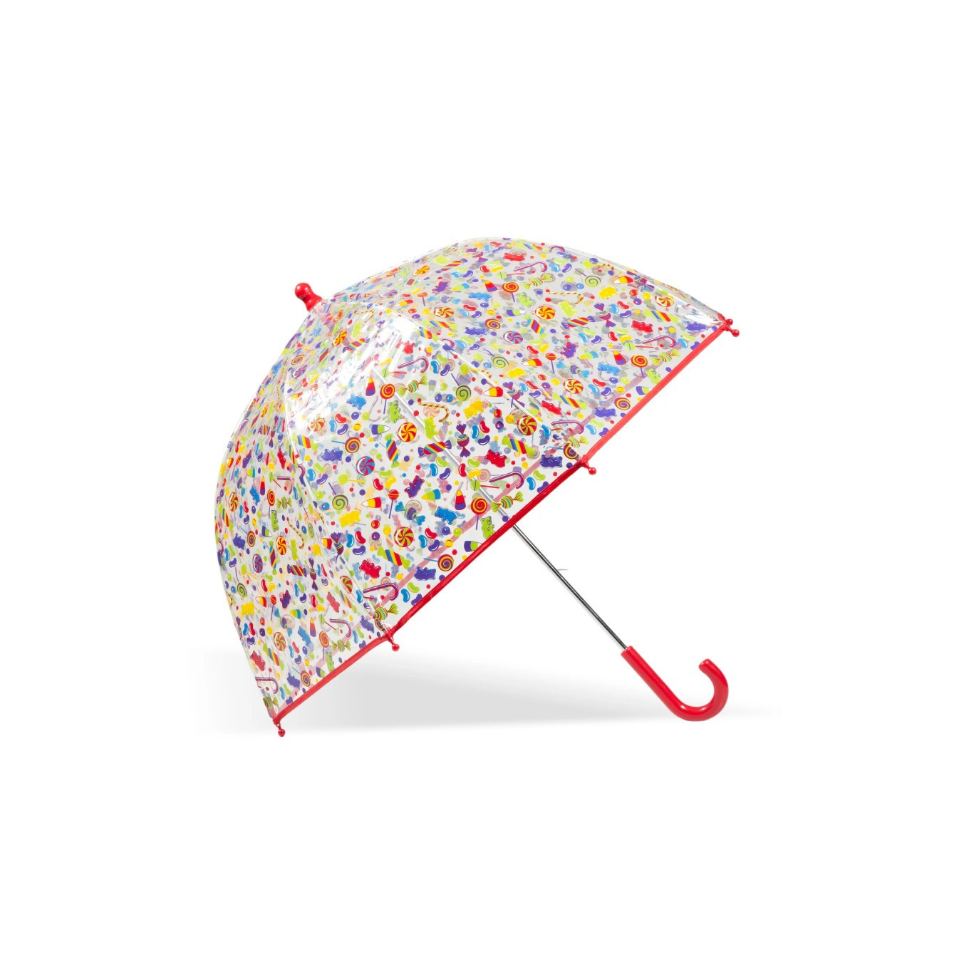 Isotoner Children's Dome Manual PVC Candy Umbrella