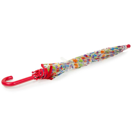 Isotoner Children's Dome Manual PVC Candy Umbrella