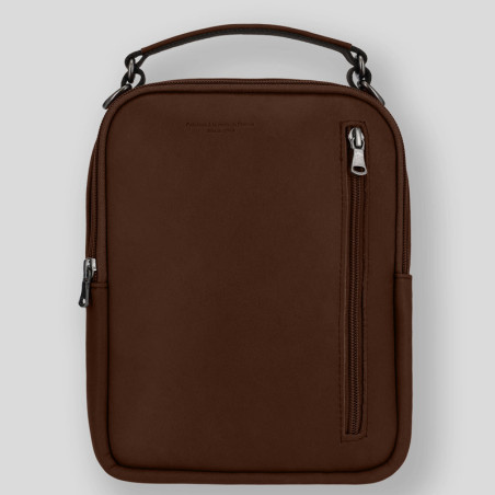 Fourès Workshops Baroudeur Thésée Satchel F9329 Cognac