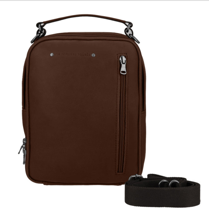Fourès Workshops Baroudeur Thésée Satchel F9329 Cognac