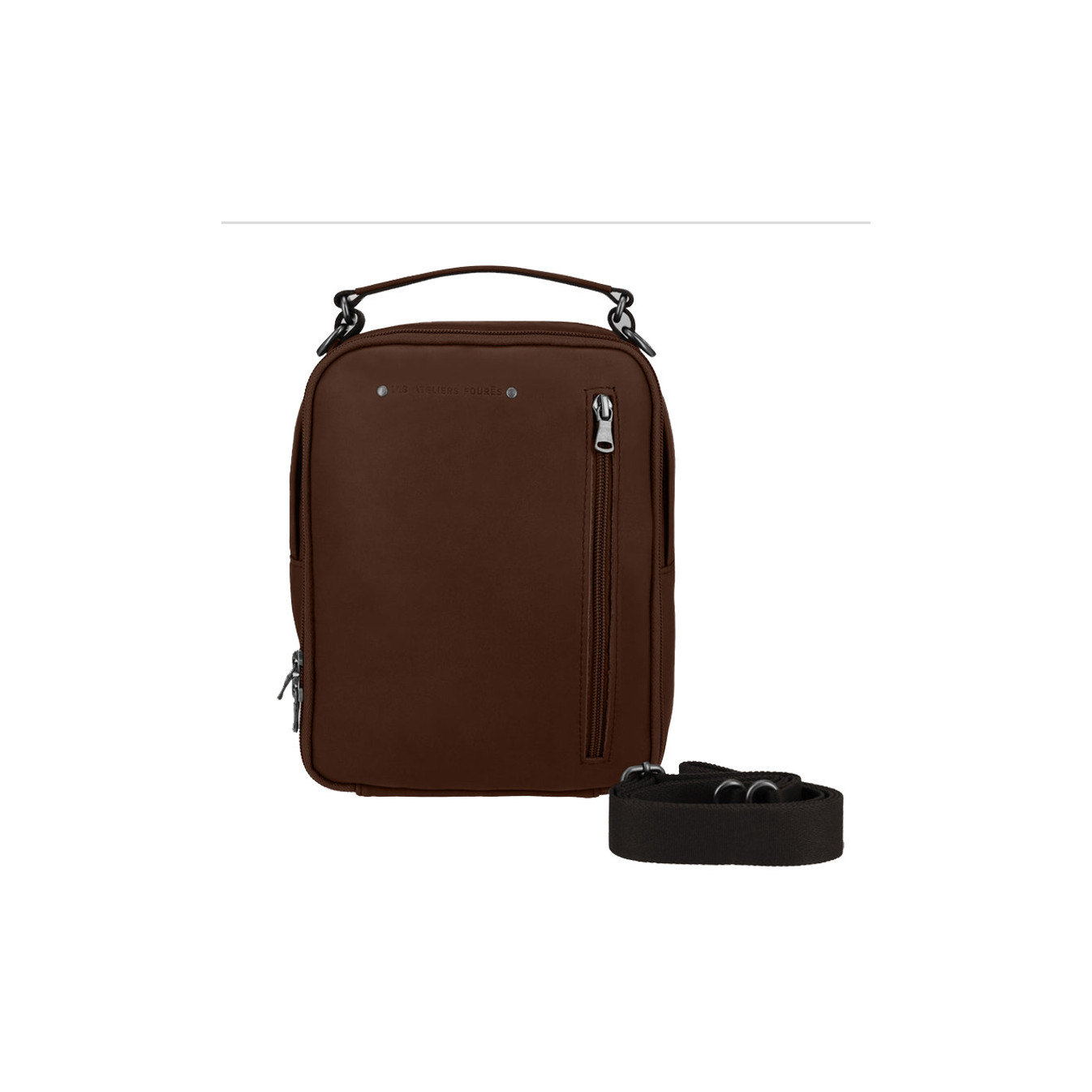 Fourès Workshops Baroudeur Thésée Satchel F9329 Cognac