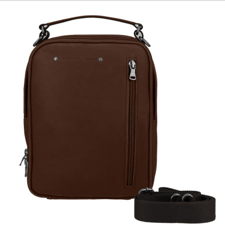 Fourès Workshops Baroudeur Thésée Satchel F9329 Cognac