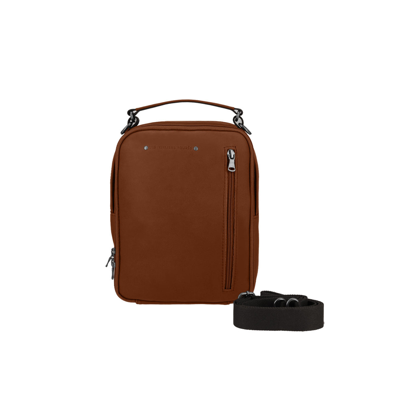 Fourès Workshops Baroudeur Thésée Satchel F9329 Tawny