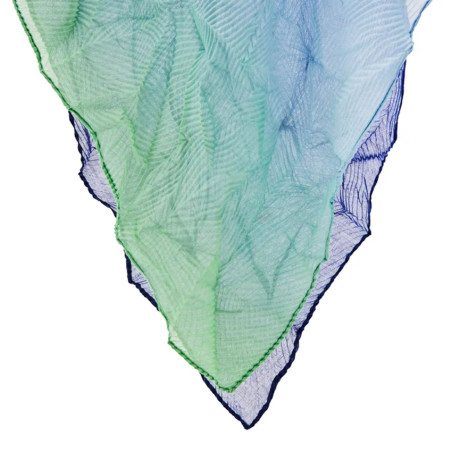 Desigual Blue Rectangle Scarf