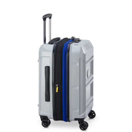 Delsey Rempart Carry-on S Expandable 4 Wheels 55 CM TSA Storm Grey