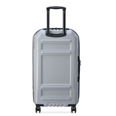 Delsey Rempart Checked Suitcase L Extendable 4 Wheels 73 CM TSA Sto...