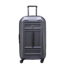 Delsey Rempart Checked Suitcase L Extendable 4 Wheels 73 CM TSA Ant...