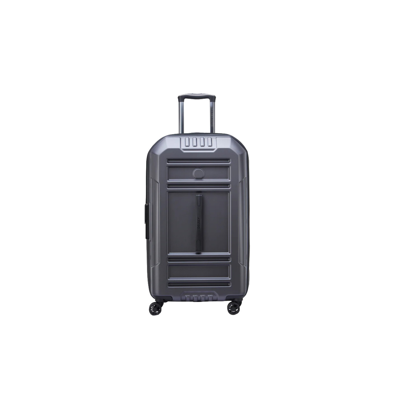 Delsey Rempart Checked Suitcase L Extendable 4 Wheels 73 CM TSA Ant...