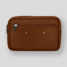 Foures Workshops Baroudeur Travel Pouch Ponos F9390 Tawny