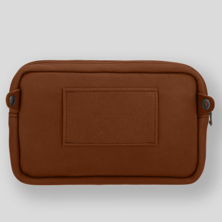 Foures Workshops Baroudeur Travel Pouch Ponos F9390 Tawny