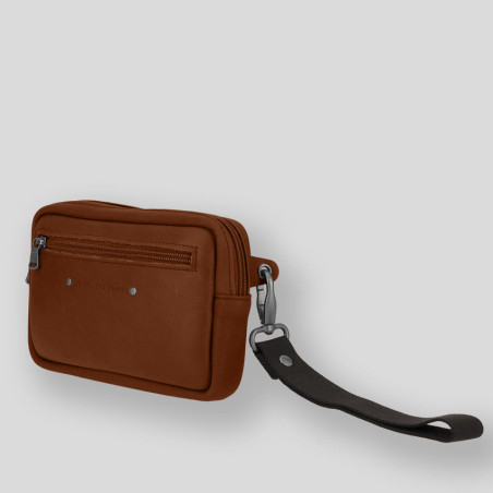 Foures Workshops Baroudeur Travel Pouch Ponos F9390 Tawny