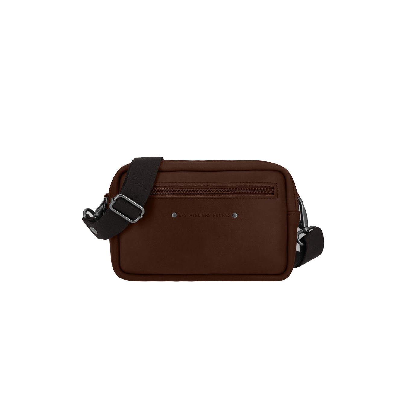 Ateliers Fourès Baroudeur Travel Pouch Ponos F9390 Cognac