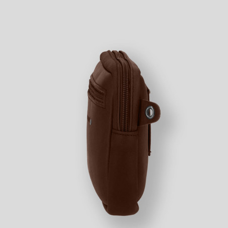 Ateliers Fourès Baroudeur Travel Pouch Ponos F9390 Cognac