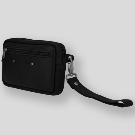 Ateliers Foures Baroudeur Pochette Voyage Ponos F9390 Black