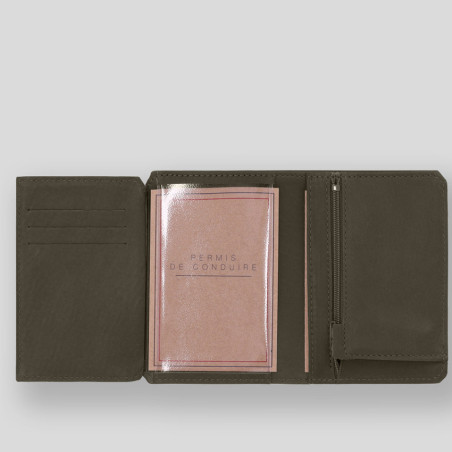 Ateliers Fourès Biker European Wallet Achille F949 Bronze