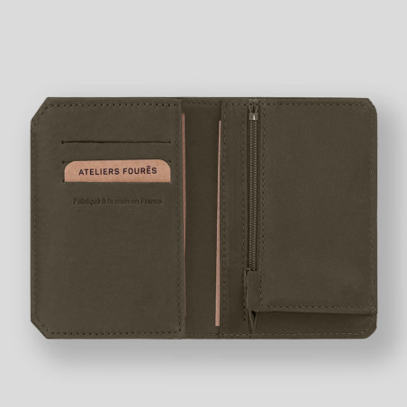 Ateliers Fourès Biker European Wallet Achille F949 Bronze