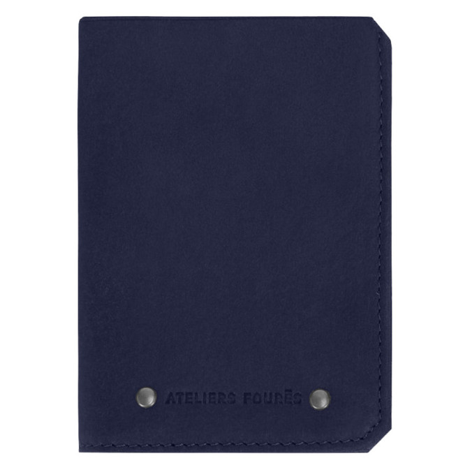 Ateliers Fourès Baroudeur European Wallet Achille F949 Marine