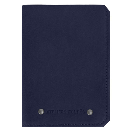 Ateliers Fourès Baroudeur European Wallet Achille F949 Marine