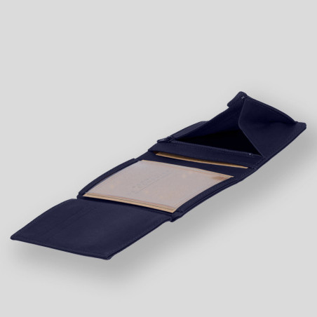 Ateliers Fourès Baroudeur European Wallet Achille F949 Marine