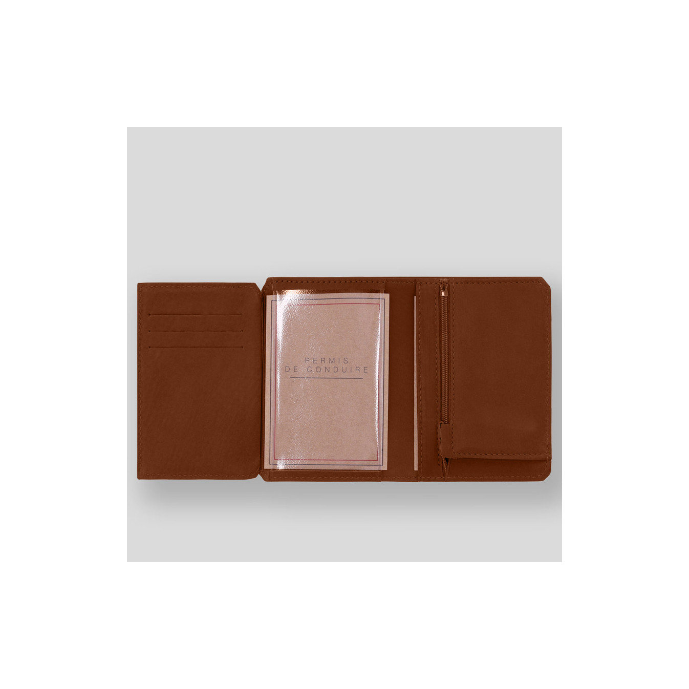Ateliers Fourès Baroudeur European Wallet Achille F949 Tawny