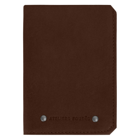 Fourès Workshops European Baroudeur Wallet Achille F949 Cognac