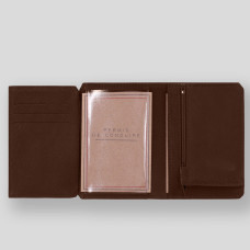 Fourès Workshops European Baroudeur Wallet Achille F949 Cognac