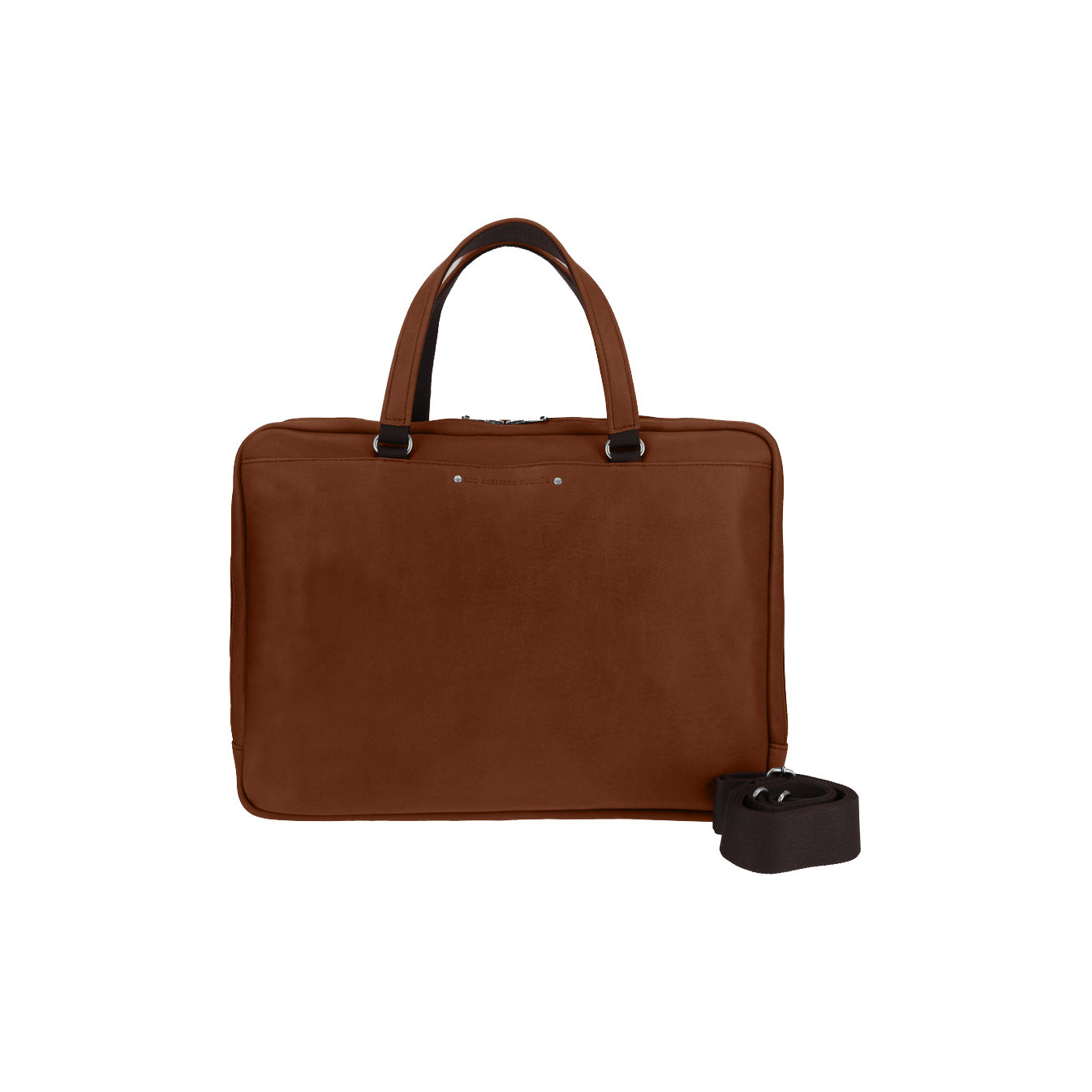 Fourès Workshops Baroudeur Ithaque 37cm Leather Satchel F9515 Tawny