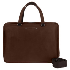 Ateliers Fourès Baroudeur Satchel Leather 37cm Ithaque F9515 Cognac