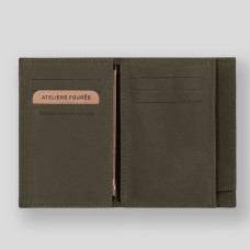 Ateliers Fourès Baroudeur Double-Billfold European Wallet Achille B...