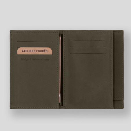 Ateliers Fourès Baroudeur Double-Billfold European Wallet Achille B...