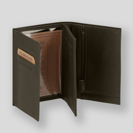 Ateliers Fourès Baroudeur Double-Billfold European Wallet Achille B...