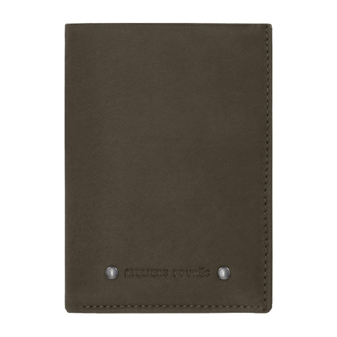 Ateliers Fourès Baroudeur Double-Billfold European Wallet Achille B...
