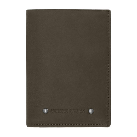 Ateliers Fourès Baroudeur Double-Billfold European Wallet Achille B...