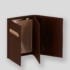 Ateliers Fourès Biker Wallet European Double Flap Achille Cognac