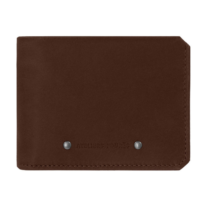 Fourès Workshops Baroudeur Italian Wallet Zippered Bill Holder Ulys...