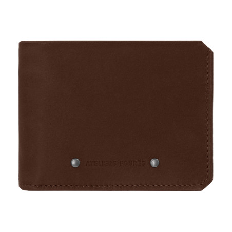 Fourès Workshops Baroudeur Italian Wallet Zippered Bill Holder Ulys...