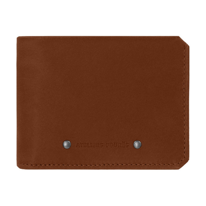 Fourès Workshops Baroudeur Italian Wallet Zippered Bill Holder Ulys...