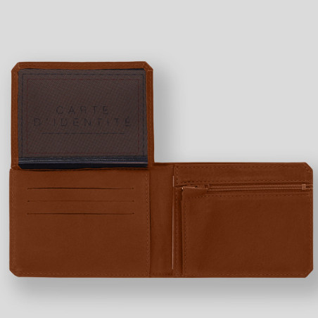 Fourès Workshops Baroudeur Italian Wallet Zippered Bill Holder Ulys...