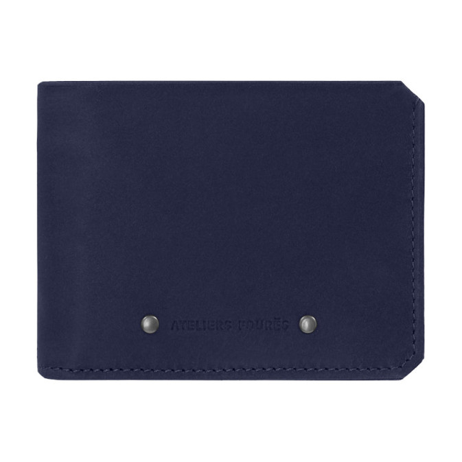 Ateliers Fourès Baroudeur Italian Wallet Ulysse F956 Marine