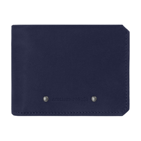 Ateliers Fourès Baroudeur Italian Wallet Ulysse F956 Marine