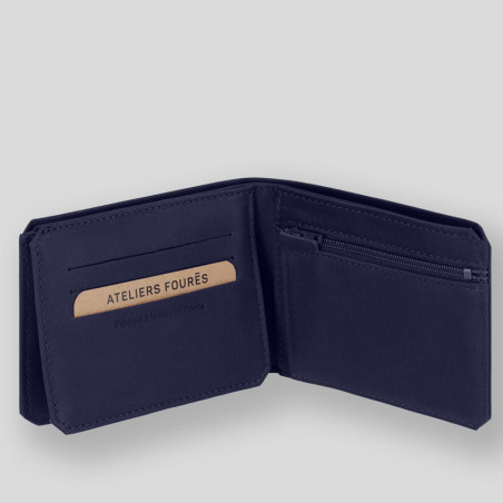 Ateliers Fourès Baroudeur Italian Wallet Ulysse F956 Marine
