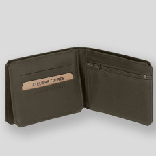 Fourès Workshops Baroudeur Italian Wallet Zippered Bill Holder Ulys...