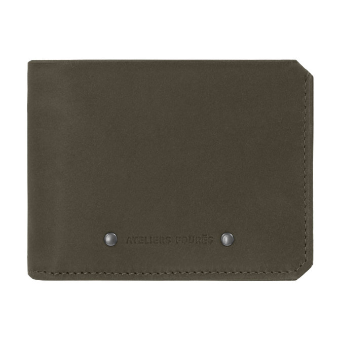 Fourès Workshops Baroudeur Italian Wallet Zippered Bill Holder Ulys...