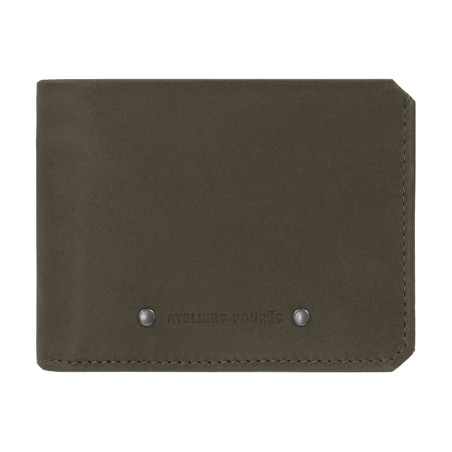 Fourès Workshops Baroudeur Italian Wallet Zippered Bill Holder Ulys...