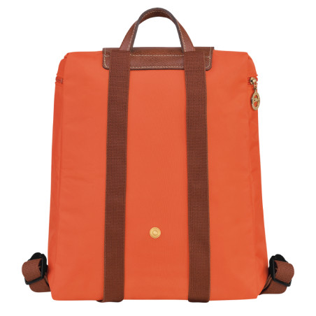 Longchamp The Original Folding Orange Backpack display picture 3