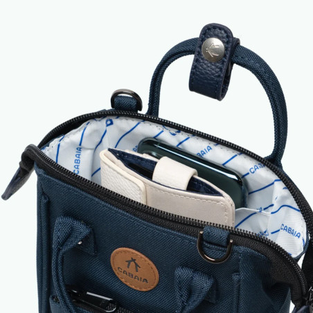 Cabaïa Nano Bag Petit Sac Bandoulière Reykjavik ouvert