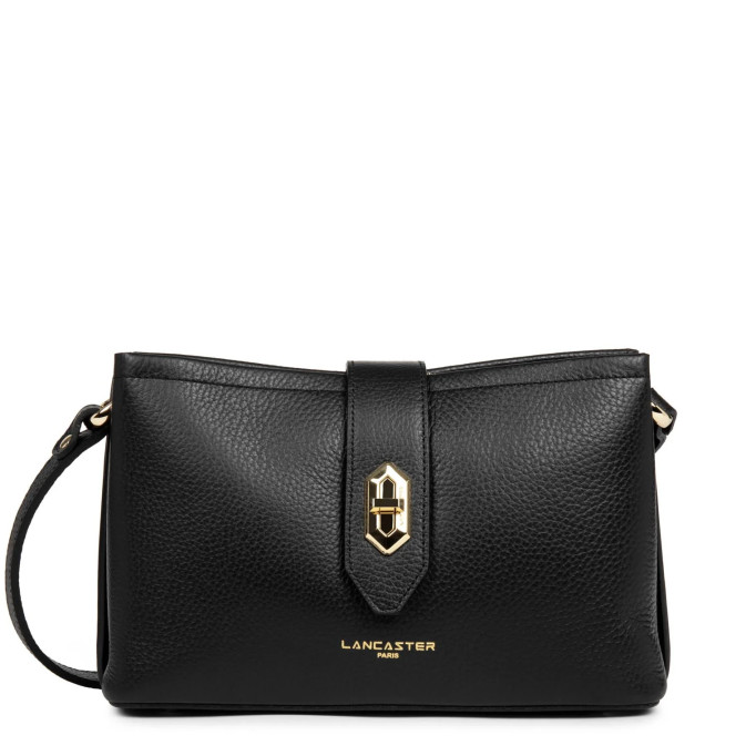 Lancaster Top Double Trotteur Bag 470-64 Black In Nude